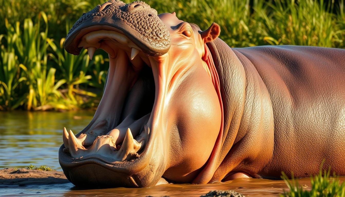 Why Do Hippos Open Their Mouths So Wide