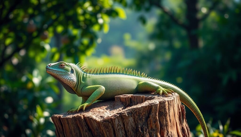 Why Iguanas Bask in Morning Sunlight