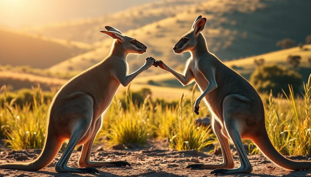 Why Do Kangaroos Box Each Other in Fights