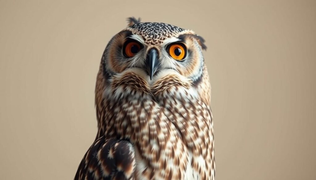 Owls Rotate Their Heads Almost Fully