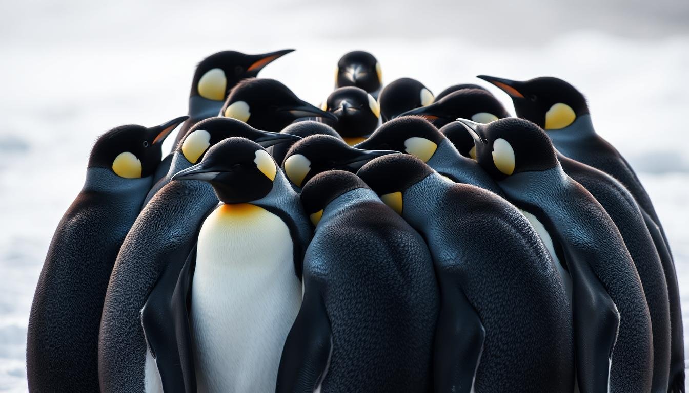 Why Penguins Huddle in Cold Temperatures