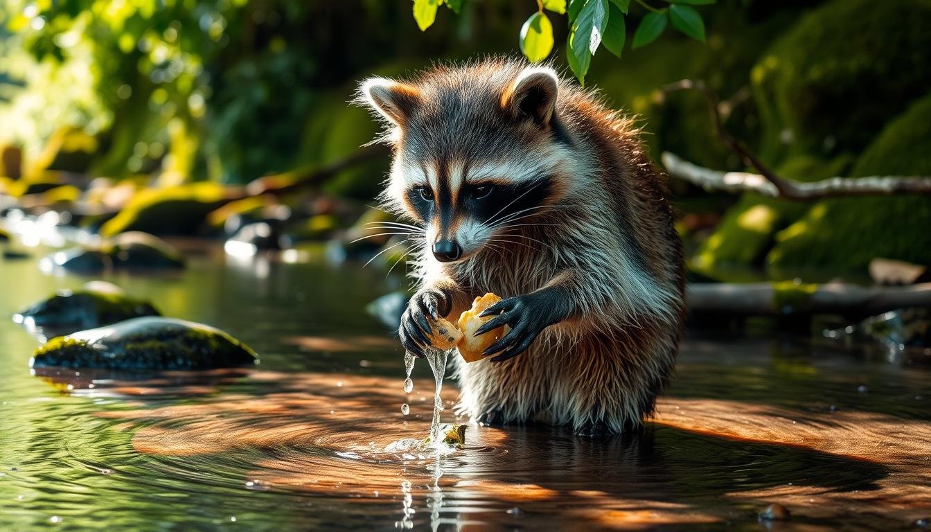 Why Raccoons Wash Their Food Before Eating