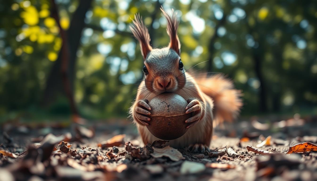 Why Do Squirrels Gather and Bury Nuts